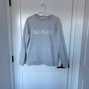 Brunette The Label Grey Sweatshirt M/L